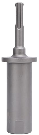 Pilote de poteau à tige ronde à 4 fentes, Installation de tente de clôture détachable, pilote de perceuse à percussion, fixation pour tige de terre, barre en acier (20 mm)