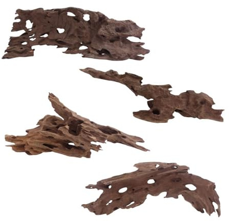 AquaOne Honey Comb Wurzel L 1 Stück Aquarium Wurzel Mangrove Holz Deko Aquascaping Dekoration Landschaft Moos Natur Echtholz