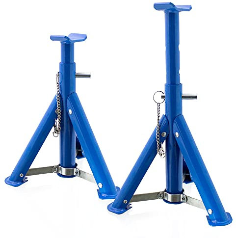 BITUXX 2 x Unterstellbock klappbar verstellbar Auto PKW Wagenheber Abstellböcke 2000kg