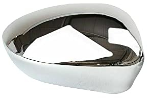 BSSTORE 89820 Calotta Specchietto Retrovisore Cromata Lucida per 500 dal 2007> (Destro - Lato Passeggero)