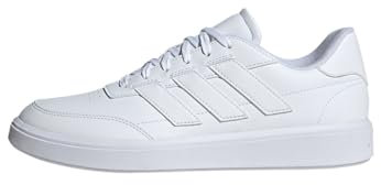 adidas Courtblock Shoes, Zapatos Hombre, Cloud White/Cloud White/Cloud White, 43 1/3 EU