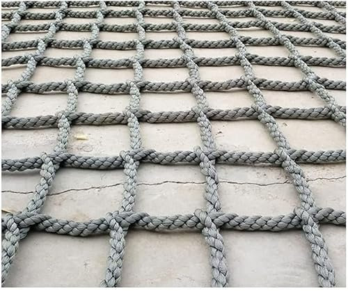 UCCE Klettergerüst-Netz für Kinder, Erwachsene, LKW-Anhänger, strapazierfähiges Netz, Dia-Strickleiter-Schutznetz, Kinder-Sicherheitsnetz (2 x 2 m)