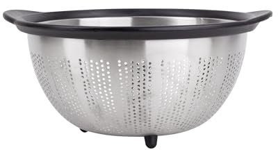 Colador De Acero Inoxidable - Colador De Malla Fina Para Pasta, Arroz Y Frutas