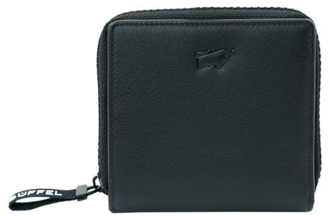 BRAUN BÜFFEL Capri Zip Wallet S Black