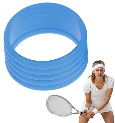 Tennisschläger-Band – Gummiring für Tennisschläger – Silikon-Griff | dehnbarer Schlägergriff Gummiring – Griffband für Tennisschläger Griff für Tennis, Badminton