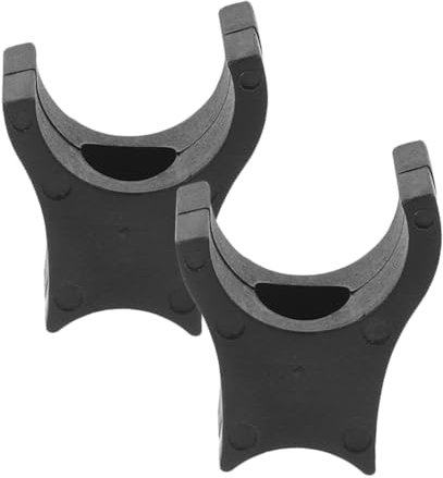 Vaguelly Wheelchair Maintenance 2pcs Wheelchair Support Blocks Rail Guide Accessories Tube Support