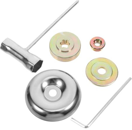 BESPORTBLE 6pcs Wire Strimmer Head Grass Trimmer Cutter Steel Cutting Rebuild Kit Metal Adapter Lawn Mower Accessories for Efficient Maintenance Compatible Spindle Brush Cutters