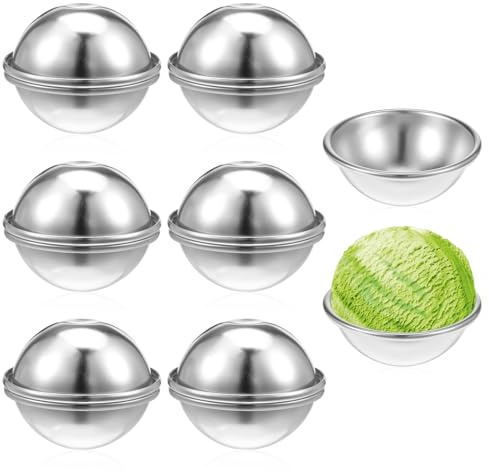 Badebombenformen, 5,3 cm, kugelförmige Presse, Seifenherstellung, Badekugeln, Zubehör für handgefertigte Spa-Handwerk, 12 Stück