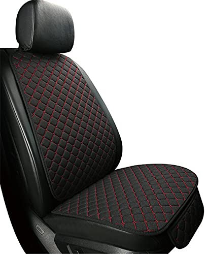 Rivestimenti Sedili Auto,Copri Sedili Auto Copertura del seggiolino auto di lino Four Seasons front o schienale Biancheria per la biancheria per la biancheria per la biancheria Pelliccia traspirante M
