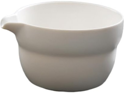 Baoblaze Cuenco de cerámica para Matcha, Cuencos artesanales para Mezclar Matcha, Cuenco Tradicional de para té de Cocina, Blanco