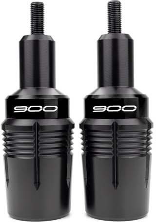 LLIDFONK Für Kawasaki Z900 Z900RS Z900SE Z 900 RS 2017-2024 2025 Motorrad Zubehör Rahmen Schieber Absturz Ramm Schutz Z900 sturzpads (Schwarz)