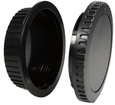 REFLEX CAMERA Body Cap + Rear Lens Cap Kit for Leica L Mount Cameras – Protective Dustproof Cover Set for Camera Body & Lens Mount