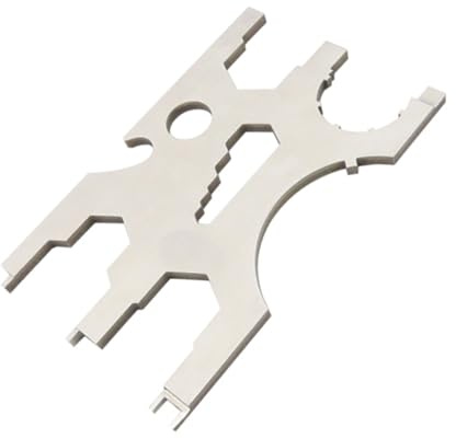 Oxxggkao 15-in-1-Edelstahl Tauchreparatur Multitool mit 15 Funktionen für Atemregler, BCDs, Ventile und Schlauchwartung Verwenden Sie technisches Tauchwerkzeug