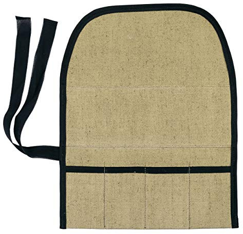 BeaverCraft TR4 Rollbare kleine Werkzeugtasche mit 4 Taschen, Rolltasche für Schraubenschlüssel, Rolltasche für Ausrüstung, Werkzeugtasche für Messer und Meißel, Aufbewahrung mit 4 Steckplätzen