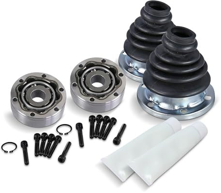 2x GELENKSATZ ANTRIEBSWELLE ANTRIEBSWELLENGELENK-SATZ GELENK RADSEITIG UND GETRIEBESEITIG PASSEND OHNE ABS-RING