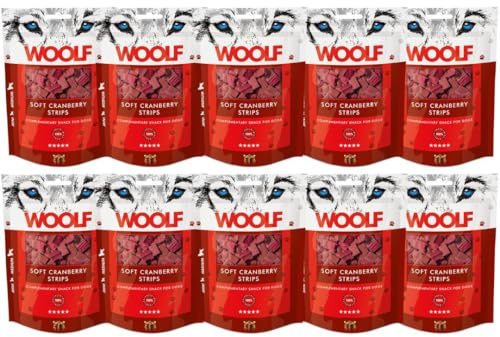 Woolf Mirtillo (moosbeere) a strisce (mirtillo, 10 x 100 g)