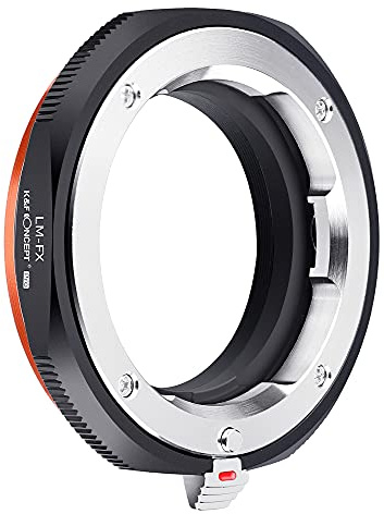K&F CONCEPT-Anello Adattatore di Montaggio Lente :Compatibile con Lente Compatibile con Leica M£¨L/M) e Corpo Fotocamera Compatibile con Fujifilm (Fuji X/FX)