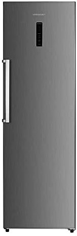 Cookology CTFZ272IX 274 Litre Capacity, Tall Upright Freezer, Features LED Digital Touch Display, Frost Free System, Reversible Door and Adjustable Legs with 4 Star Freezer Rating – in Inox