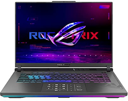 Asus ROG Strix G16 (2023) Gaming Laptop, 16 Nebula Display 16:10 QHD 240Hz, GeForce RTX 4050, Intel Core i9-13980HX, 16GB DDR5, 1TB PCIe SSD, Wi-Fi 6E, Windows 11, G614JU-ES94, Eclipse Grey