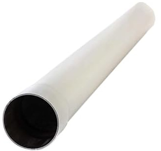 Tubo pluviale tondo colore bianco - Diametro 80 - Metri Lineari 2 metri