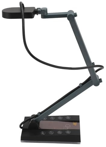 USB-Dokumentenkamera, Faltbare 15-MP-Pixelkamera mit LED-Licht, Hohe Bildrate, fürfür Mac für, mit -Kabel