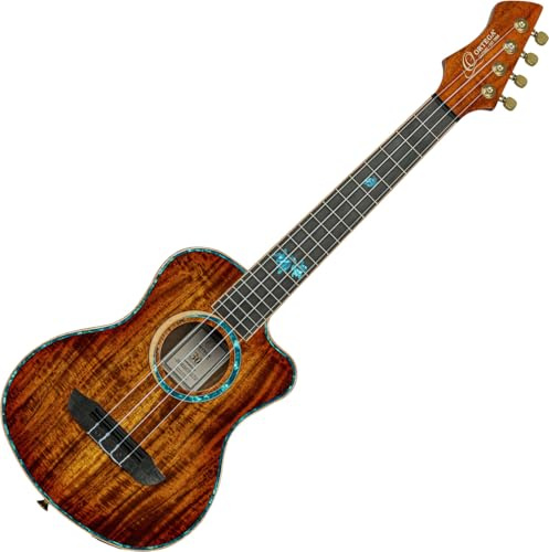 Ortega 30th Anniversary Series RUHZ30TH-ST Electro-Acoustic Tenor Ukulele with Gig Bag