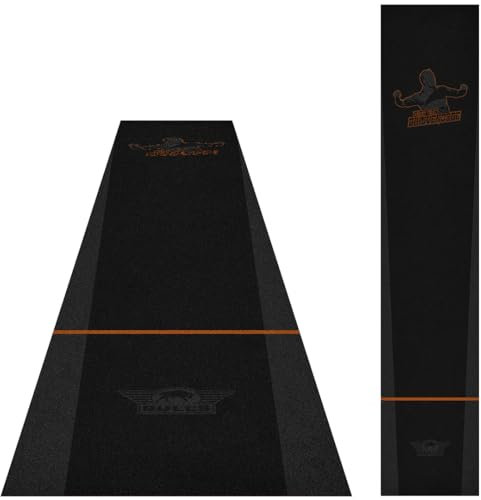 Bull's Dirk Van Duijvenbode Dartmatte ohne oche 300 x 60cm: Heben Sie Ihr Spiel mit professioneller Präzision und Stil auf EIN neues Niveau