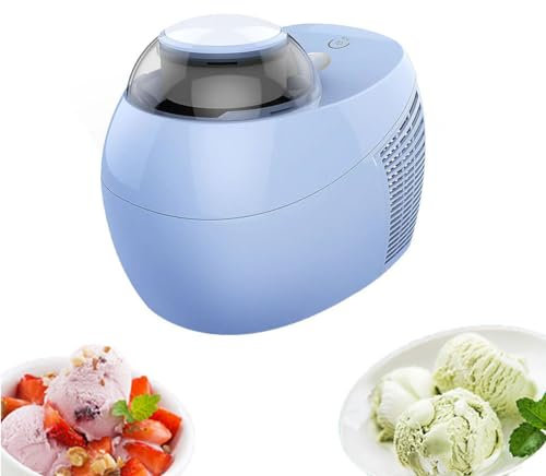 NMVB Automatic Ice Cream Maker 500ml Household DIY Fruit Ice Cream Machine Frozen Yoghurt Dessert Maker