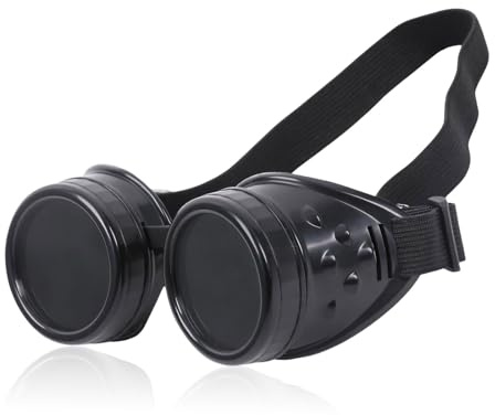 GlamRays Vintage Steampunk Goggles Punk Gothic Glasses Cosplay