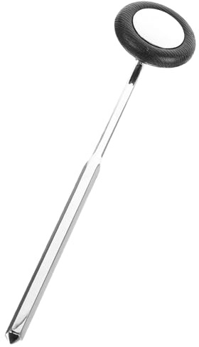 Martelletto Neurologico Rotondo per Test Neurologici, Portatile | Lega di Zinco e Abs, Impugnatura Ergonomica, Robusto e Resistente All’usura, per Cliniche e Ospedali