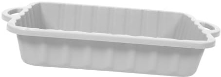 Luxshiny Bac De Récupération D’Huile Moteur en Plastique Épais Gris pour Vidange Automobile Entretien Et Réparation Professionnel