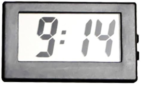 Orologio da tavolo a batteria, orologio da viaggio da scrivania, timer | ornamento da tavolo digitale, orologio elettrico per forniture scolastiche, funzionamento a batteria
