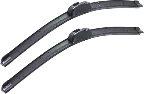Car Windscreen Wiper Blades Replacement Car Windshield Window Brushes Bundle for Mazda 6 2013-2018 24in+18in, All Weather Easy Installation