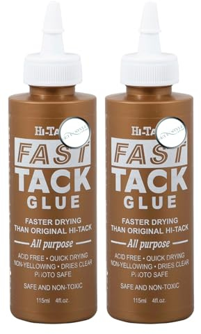 2x 115ml Fast Tack Glue HT1788 – Bundled by GetInStyle Shop