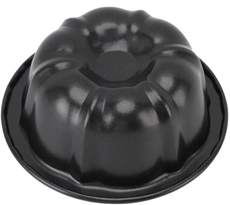 CHICIRIS Stampo per Mini Flan, Stampo per Mini Flan, Tortiera Antiaderente da 4 Pollici per Budino Rotondo per Dolci di Zucca per Prodotti da Forno, Adatto per Cotture Ad Alta