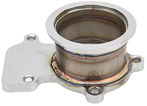 Generic Set di Adattatori Flangiati per Auto da 5 Bulloni a Banda V. Materiale in Lega di Acciaio Premium per Parti del di Turbine WH1C HX35 Adattatore Flangiato a Banda V.
