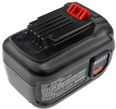 generic replacement battery compatible for Black & Decker 60V MAX Blower, POWERSWAP 20 Cordless Mower,trimmer