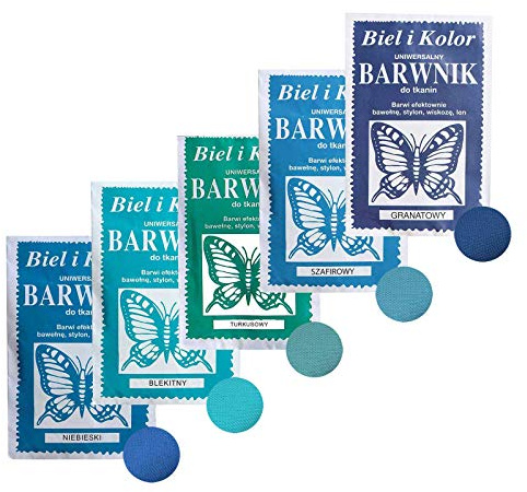 5 x 10g Batikfarbe Textilfarbe Stofffarbe färben, bitte Farbmix wählen