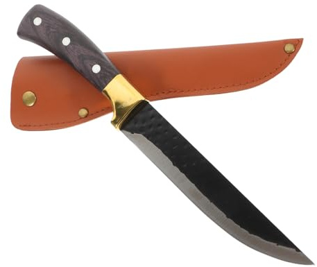 WATIIFUFU Désosseur De Cuisine Acier Avec Coupe-viande Hachoir à Viande Ustensile De Cuisine Manche Bois Résistant Casse Pour Utilisation Facile