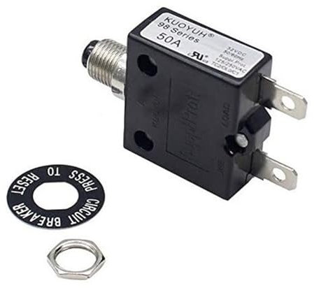 EDXFICDQ Disjoncteur de Protection Thermique 50 A 125/250 VCA