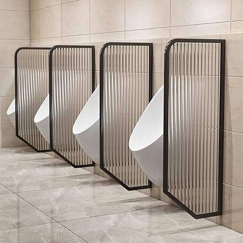 WLCNYL Separador de urinario, Divisor de urinario Impermeable de Pared para Hombres, Separador de Inodoro de Pared, mampara de protección para baño, para escuelas, Jardines de Infancia, centros com