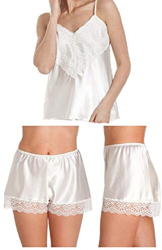 undercover underkläder dam satin kamisole kami & franska knickers storlek 10-26