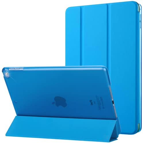 Case for iPad Mini 4th(2015) / Mini 5th(2019) Generation, Smart Magnetic Cover - Auto Wake/Sleep - Mini 4/5 Model No. A1538 / A1550 / A2124 / A2125 / A2126 / A2133 (Aqua)
