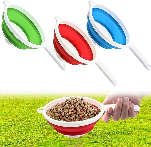 Setaccio per pellet di legno, 3 pezzi, setaccio per pellet, adatto per pellet Traeger, Pit Boss, setaccio per griglia a pellet, accessori perfetti per filtrare la polvere dai pellet di legno