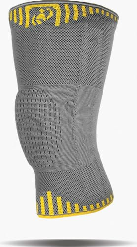 The Shape Label™ - Genu Brace Pro Knieorthese – Leichte Arthrose und Meniskus – Kniebandage mit Rippen, M