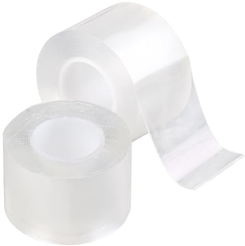 AGT Tape: 6m Doppelseitiges Nano-Klebeband, 5cm Breite, Tragkraft 110 g/cm² (Klebeband beidseitig, Teppich-Klebeband, Selbstklebende Fliesen)