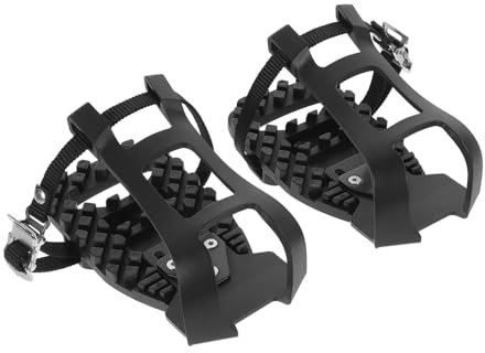 INOOMP Fitness-fahrradpedaladapter Aus Kunststoff Verwandelt Normale Schuhe in Fahrradschuhe Einfache Installation Trainingskomfort
