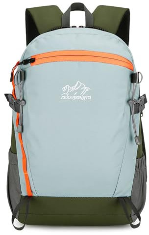 LJCZKA Wanderrucksack 28L Herren Damen Klein Trekkingrucksack Wasserdicht Reiserucksack mit Brustgurt für Camping Outdoor Wandern