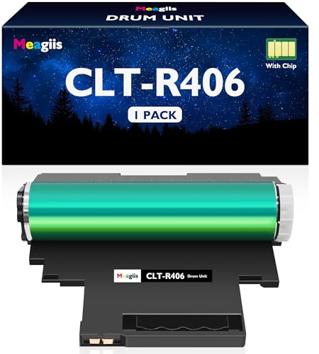 Meagiis R406 CLT-R406 Unidad de tambor de repuesto para Samsung CLT-R406/SEE Drum SU403A para Samsung CLP-360 CLP-365 CLX-3305 CLX-3300 SL-C430 Xpress C480fw C480w C430w C460w C4600w fw C411 0 W C-460
