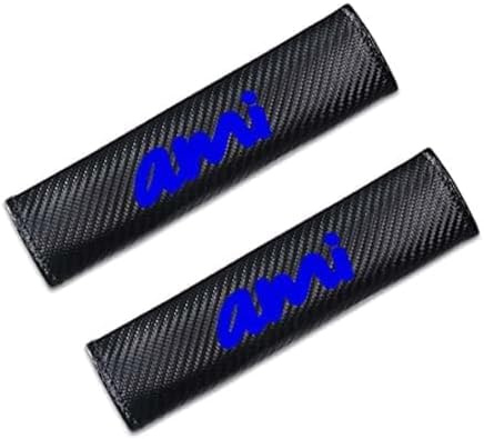 dzggs 2 Pièces Rembourrage de Ceinture de Sécurité pour Citroen ami, Protege Ceinture Voiture Amovible Confortable Antidérapant, Coussinets Ceinture,B